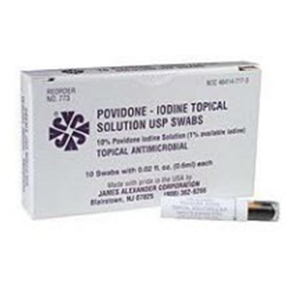 Ointment Topical 10% Povidone-Iodine 6mL 1000/Ca